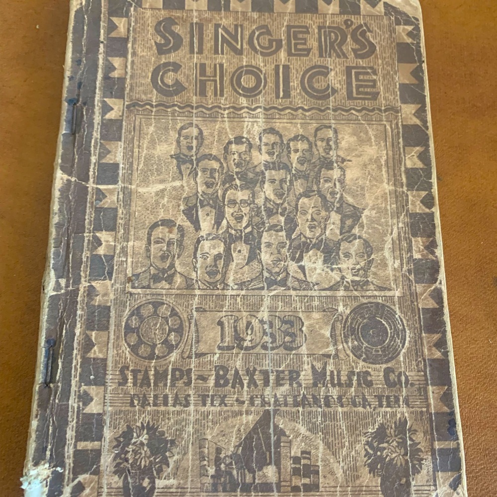 1933 Singers Choice paperback book